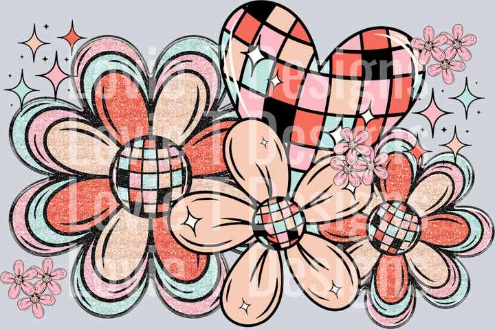 DAISY HEART NAMES SLEEVE