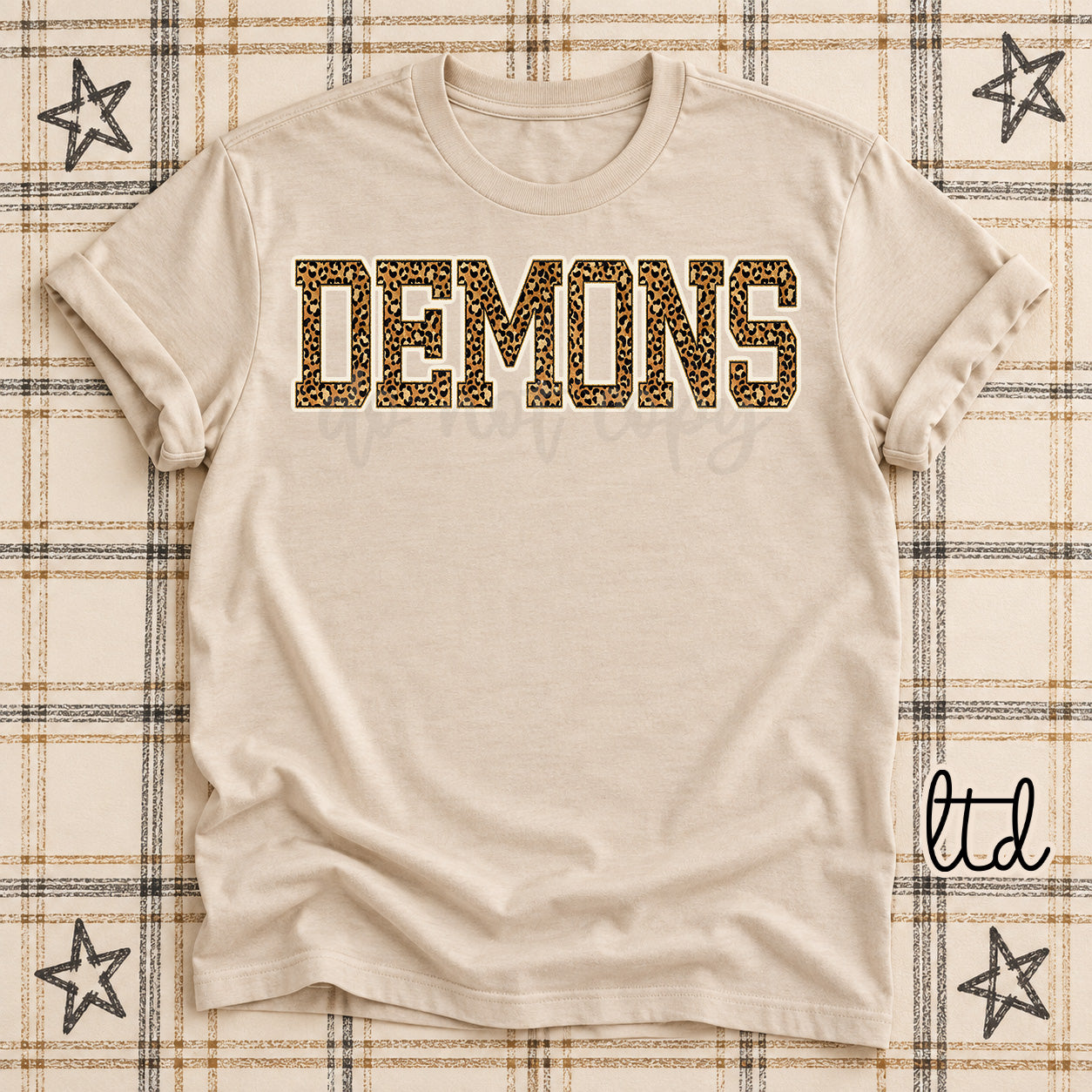 Dark Leopard Mascots Demons design