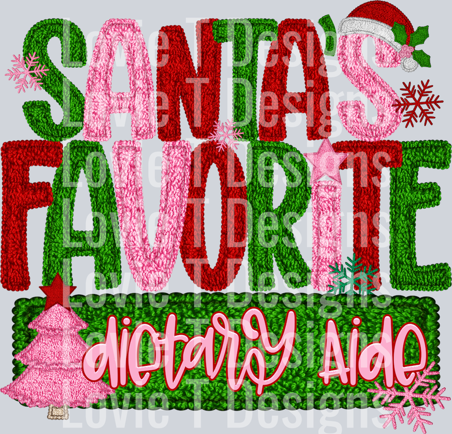Dietary Aide  SANTAS FAVORITE