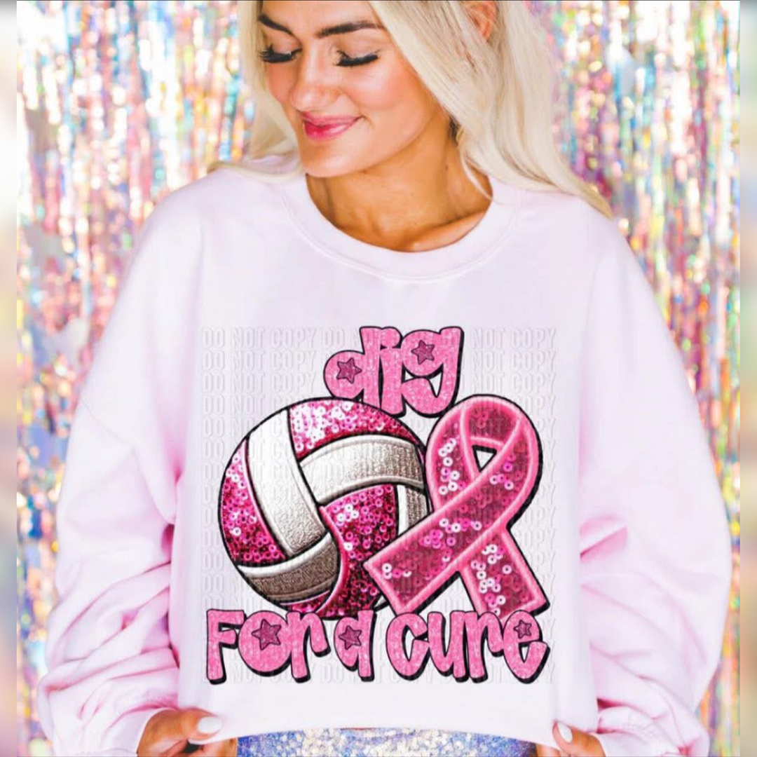 Dig for a Cure – DTF Transfer – product image