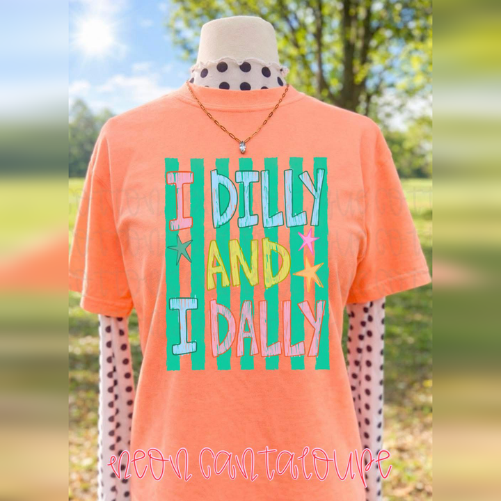 I Dilly and I Dally – DTF Transfer – product image