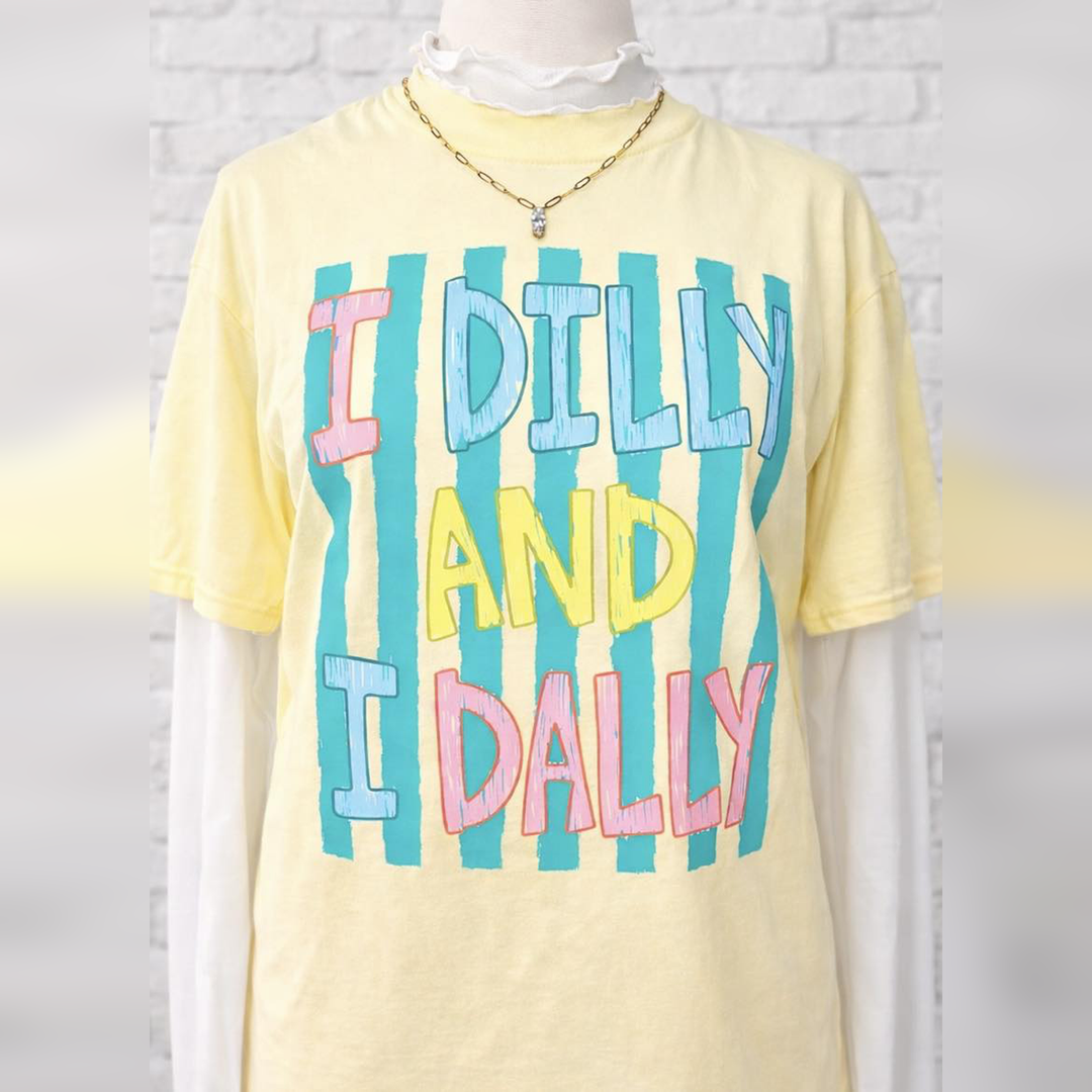 Dilly Dally No Stars – DTF Transfer – product image