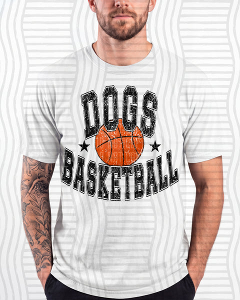 Basketball Varsity Mascots Dogs design