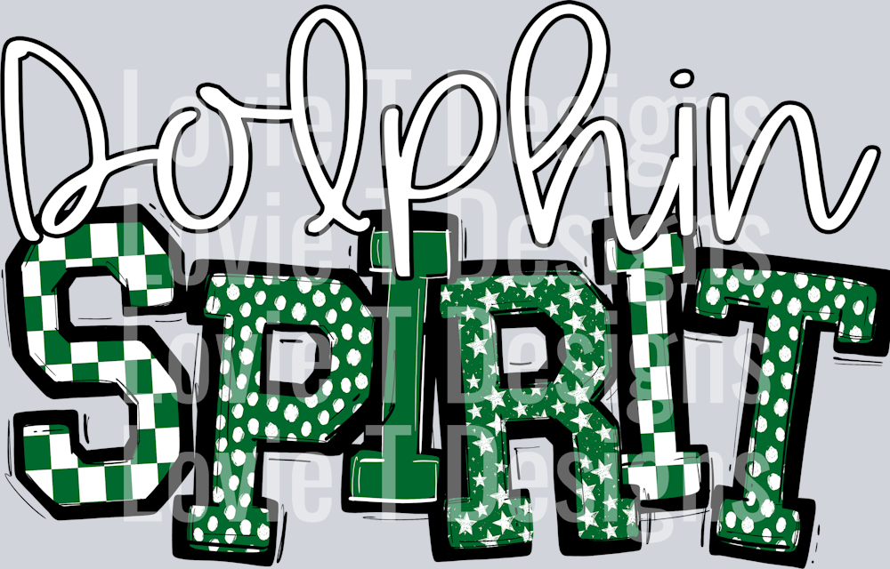 DOLPHIN GREEN SPIRIT SO SPORTY SPIRIT
