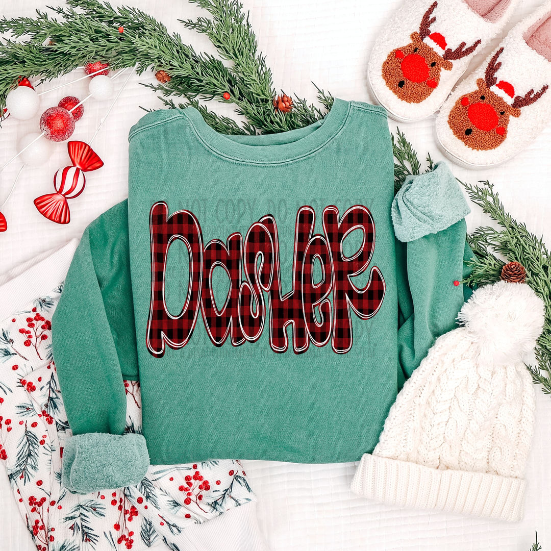 DONNER FUNKY DOODLE BUFFALO CHECK