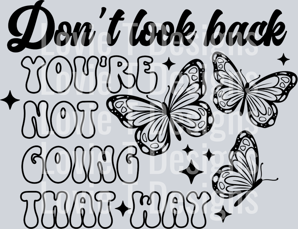 Don't_Look_Back_Single_Color_Black