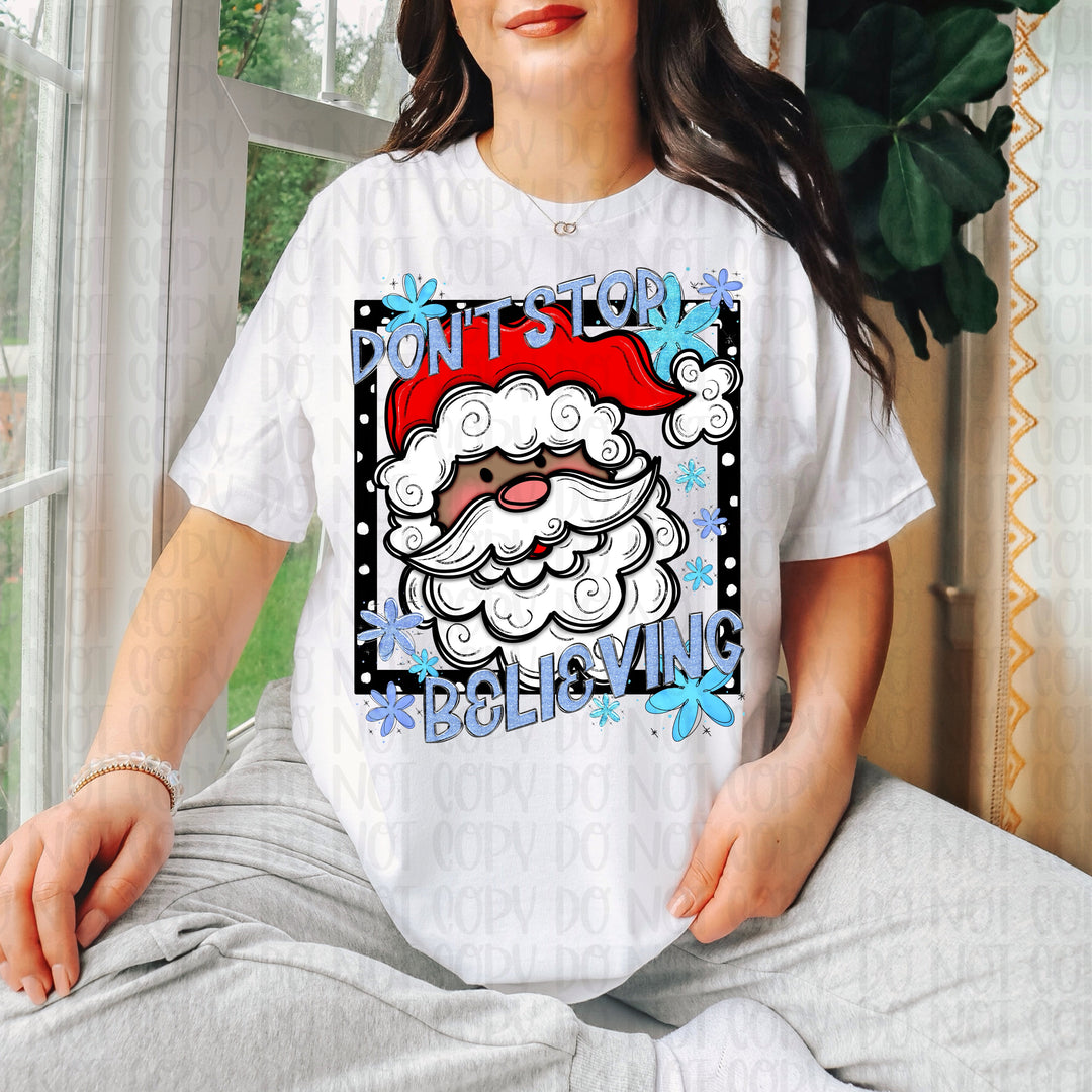 DON'T STOP BELIEVING DOODLE DARK