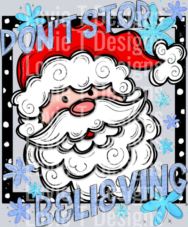 Don't Stop Believing Doodle Light