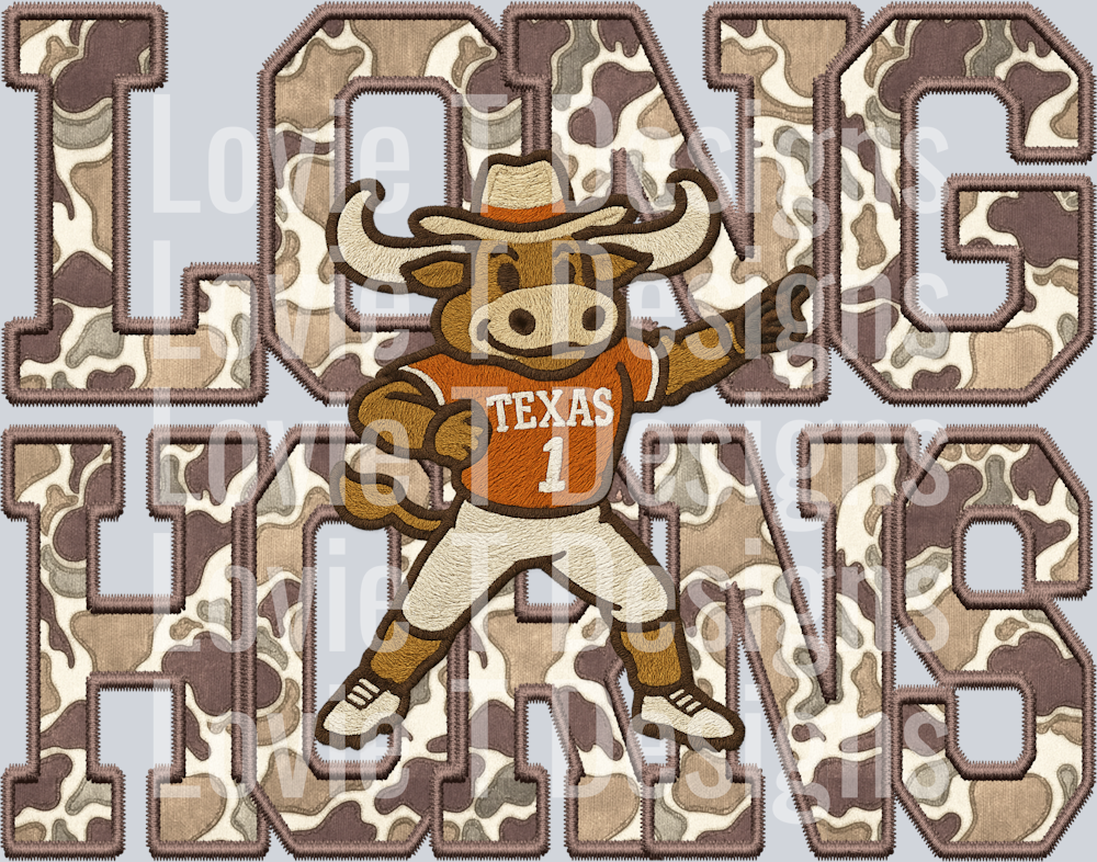 Duck Camo Longhorns