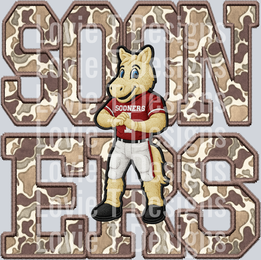 Duck Camo Oklahoma Sooners