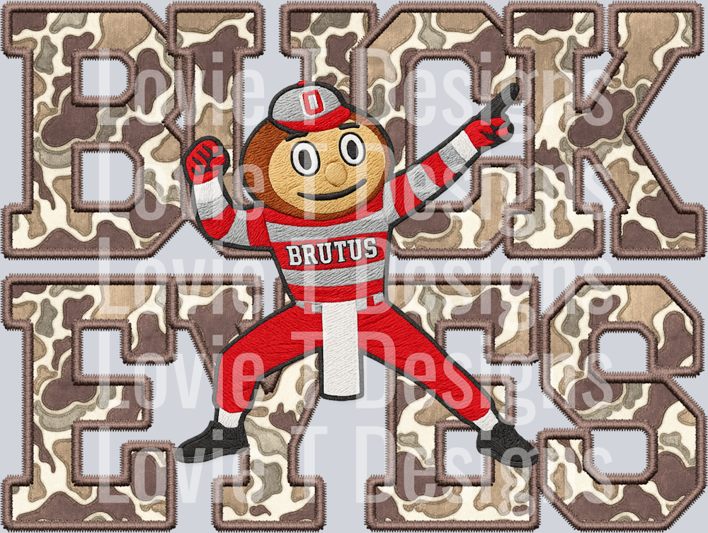 Duck Camo OSU Buckeyes