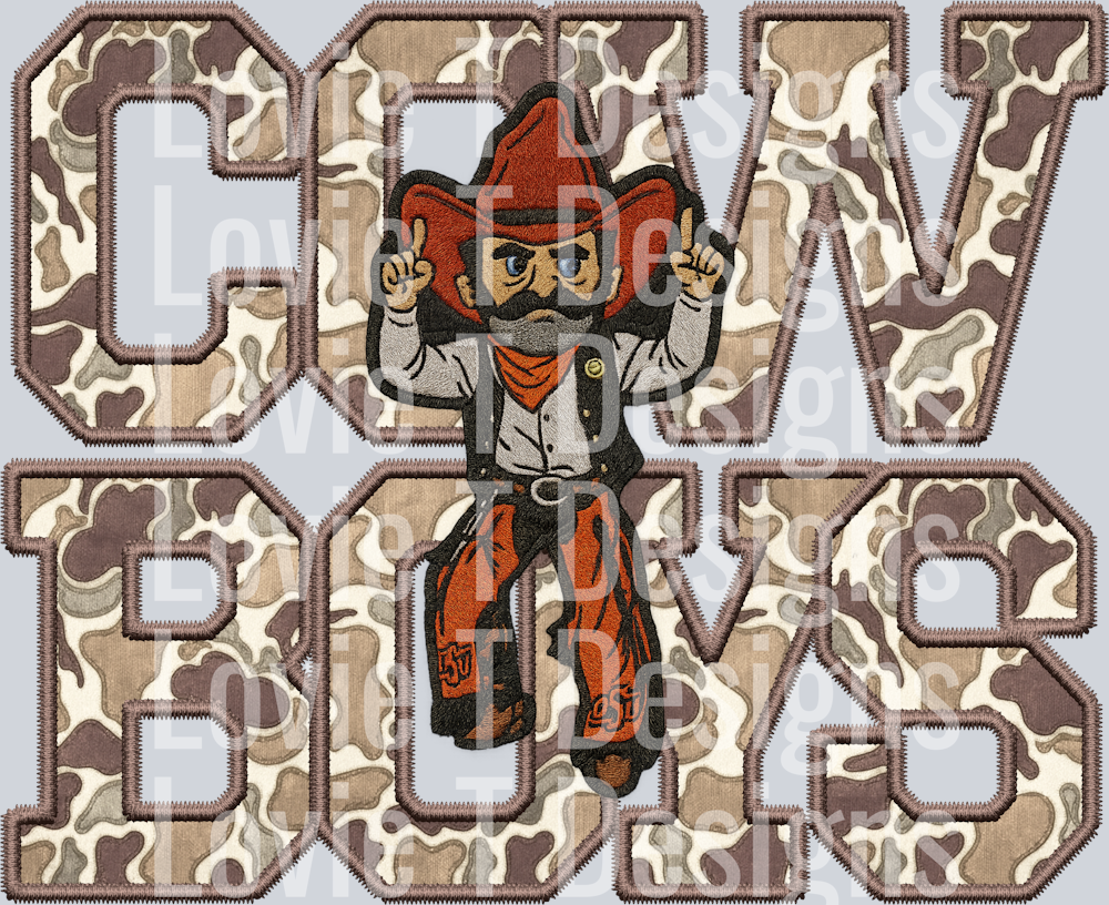 Duck Camo OSU Cowboys