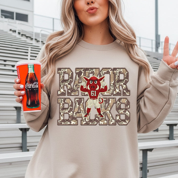 DUCK CAMO RAZORBACKS