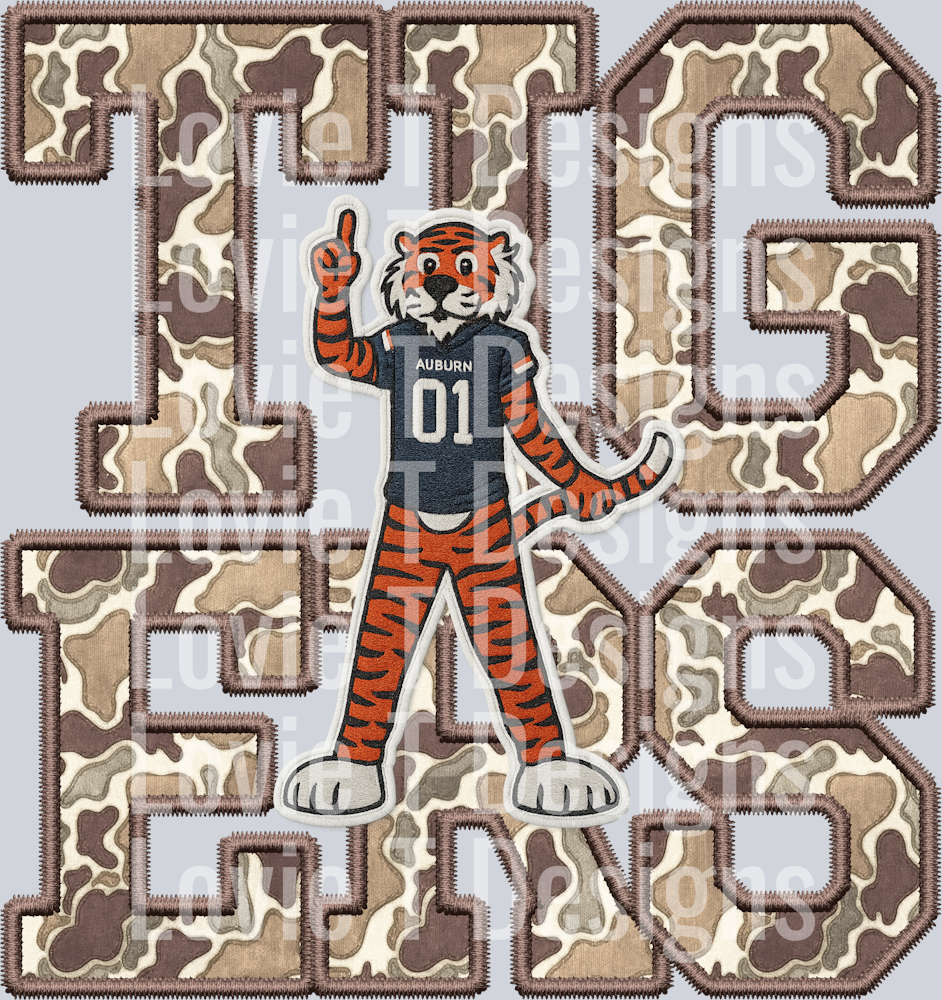 Duck Camo Tigers Auburn