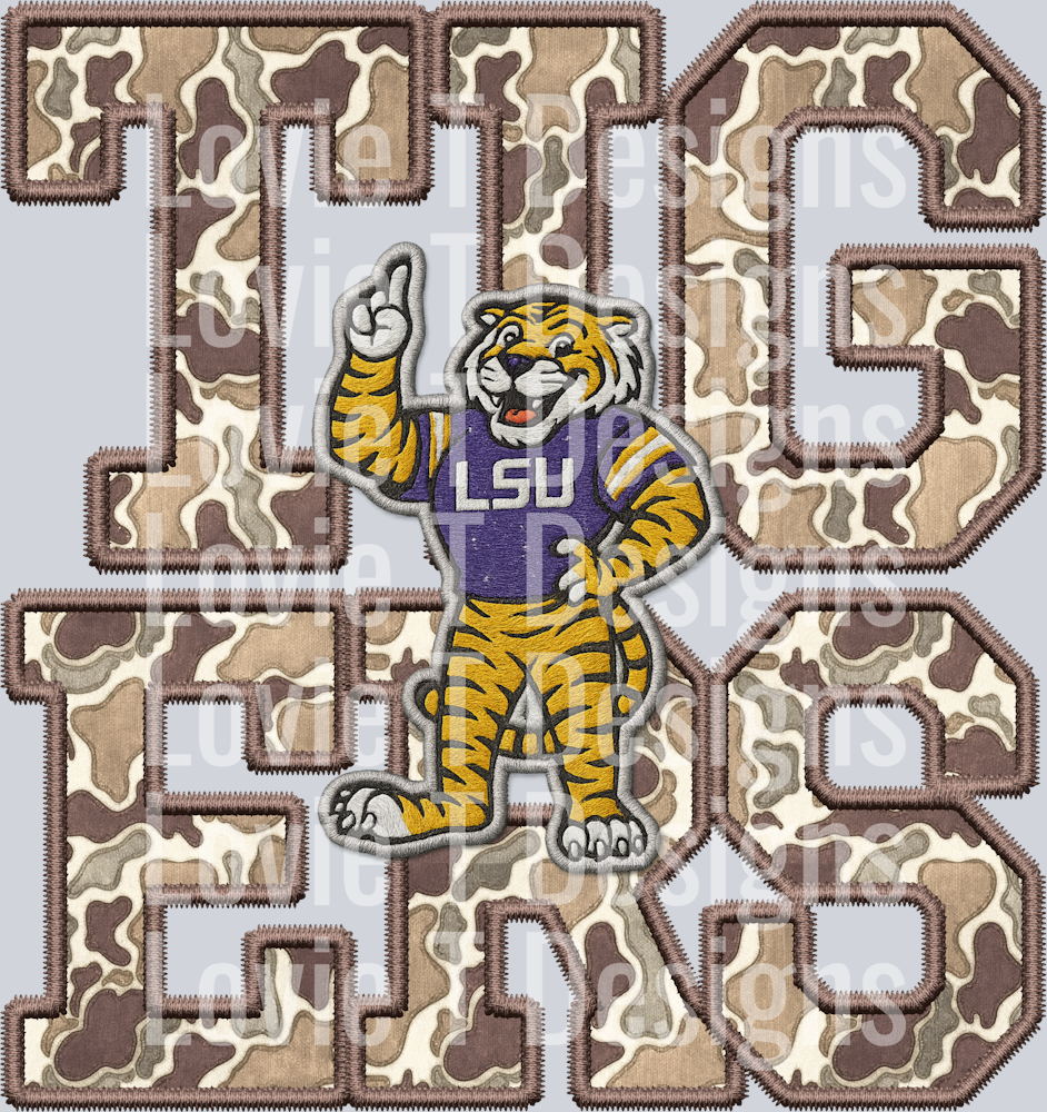 Duck Camo Tigers LSU