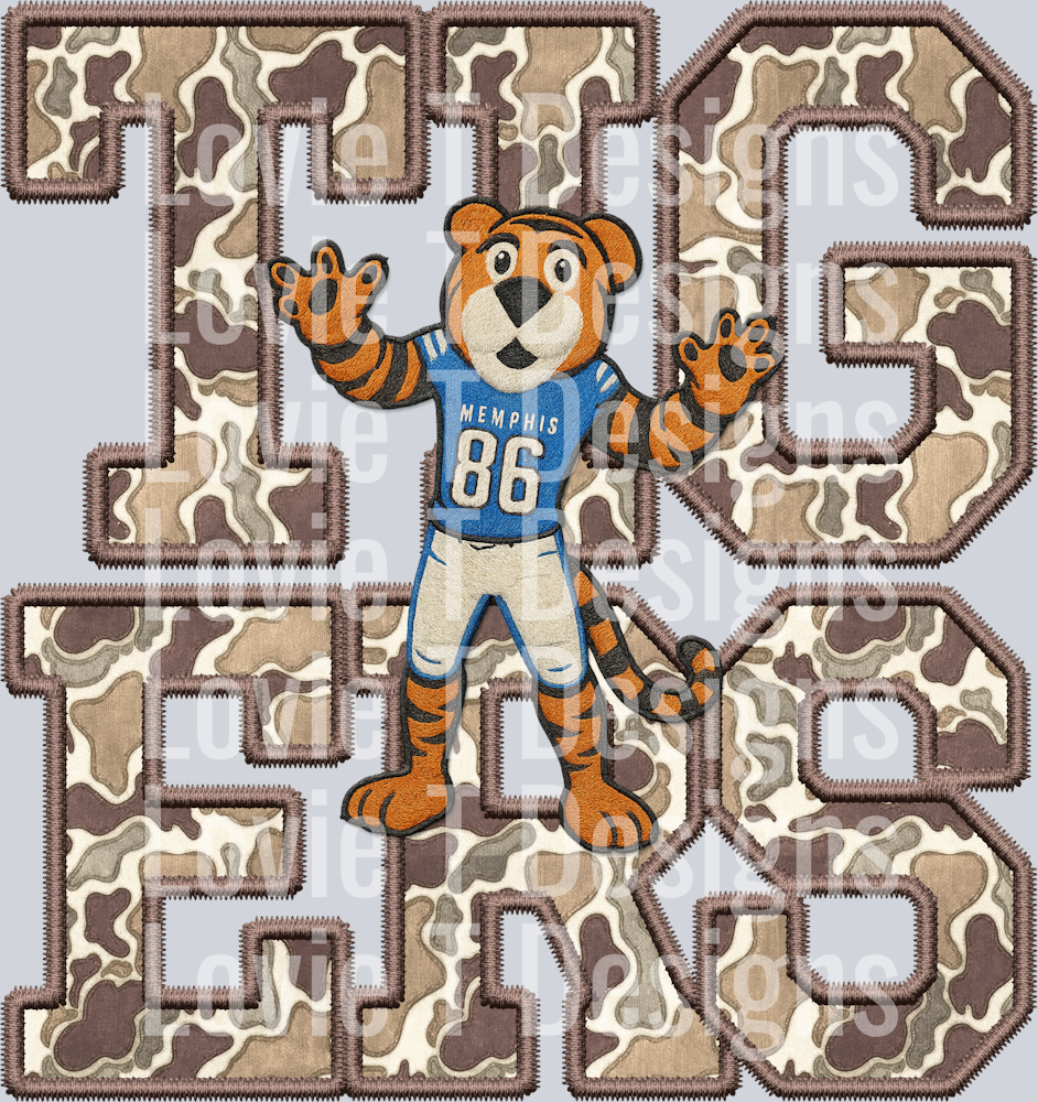 Duck Camo Tigers Memphis