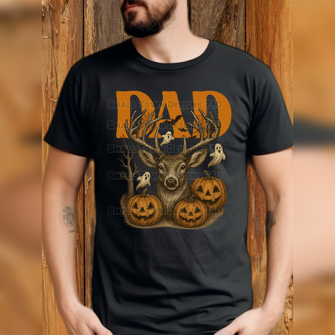 Dad Buck Halloween – DTF Transfer – product image
