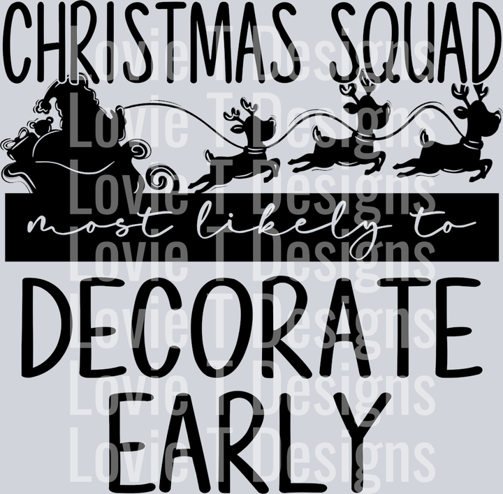Decorate Early