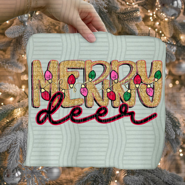 Merry Lights Mascots Deer design