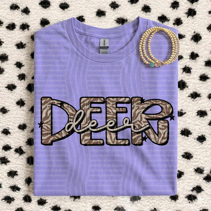 Deer Zebra Mascots DTF transfer