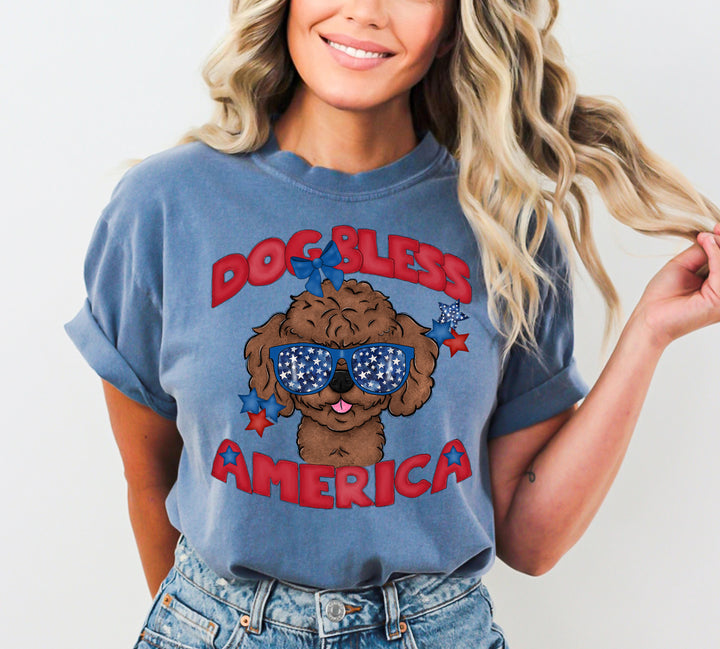 DOG BLESS AMERICA TOY POODLE