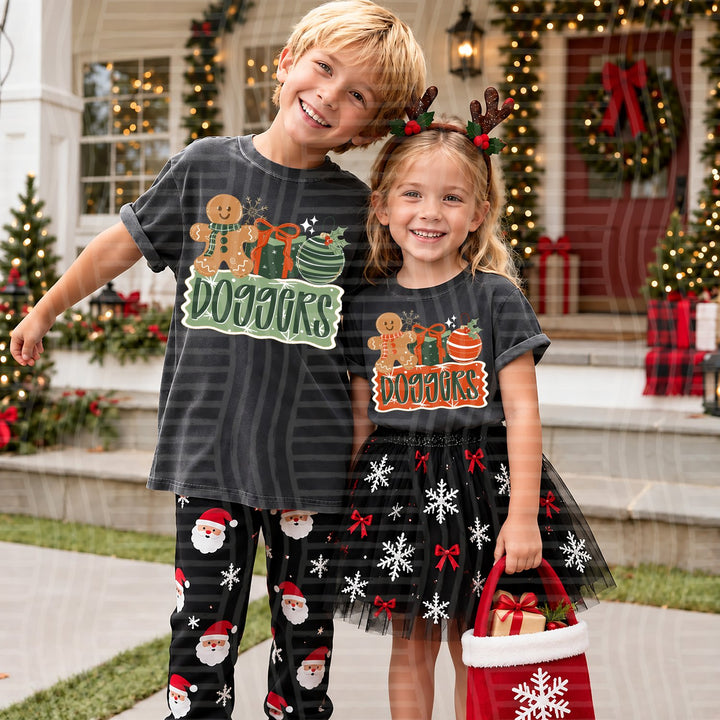 Doggers Gingerbread Mascots DTF transfer