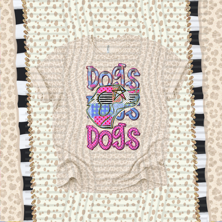 Dogs Dolly Doodle mascot DTF transfer