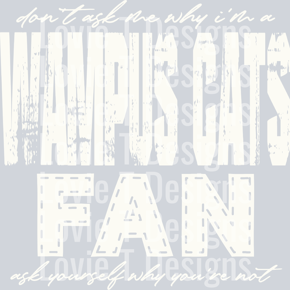 Don’t ask me why i’m a Wampus Cats Fan Off White
