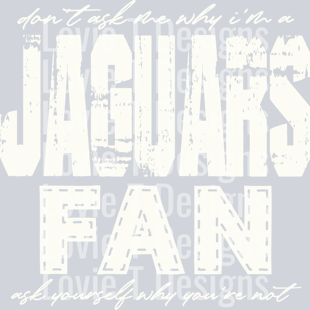 Don’t ask me why i’m a Jaguars Fan Off White