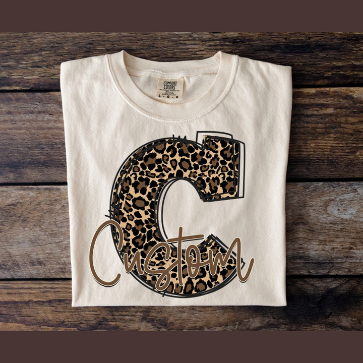 Doodle Leopard Mascot – DTF Transfer – product image