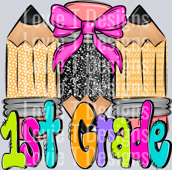 Doodle Pencil 1stGrade