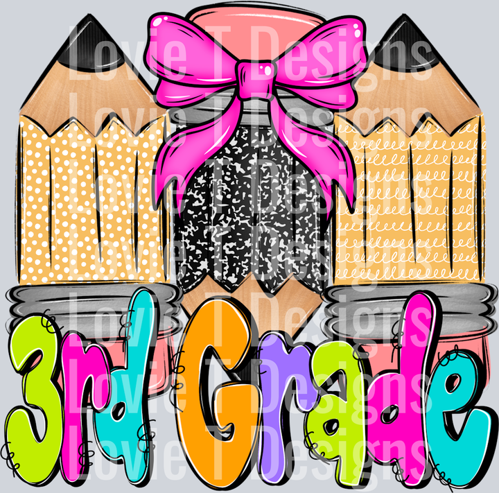 Doodle Pencil 3rdGrade