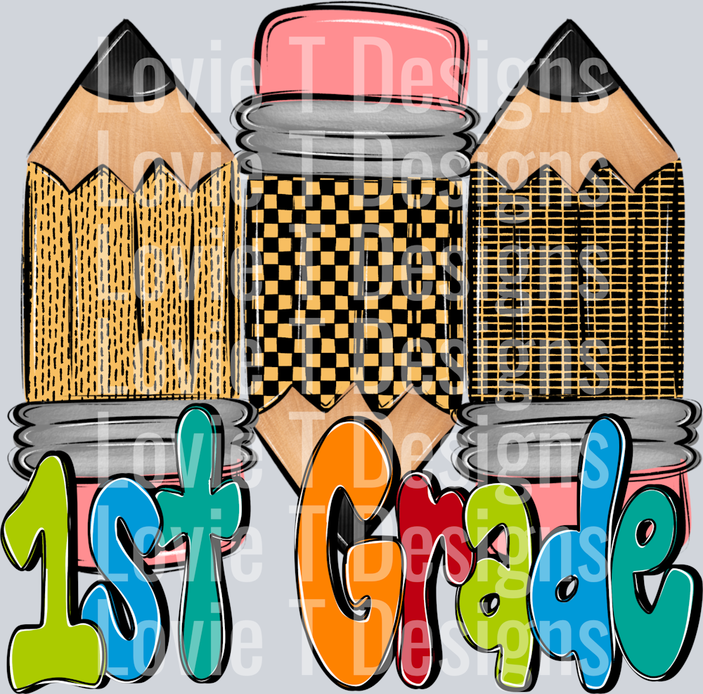 Doodle Pencil Boy 1stGrade