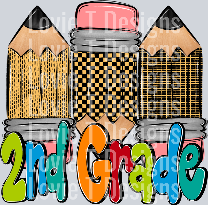 Doodle Pencil Boy 2ndGrade