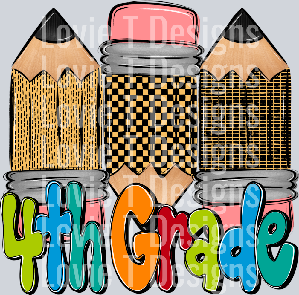 Doodle Pencil Boy 4thGrade