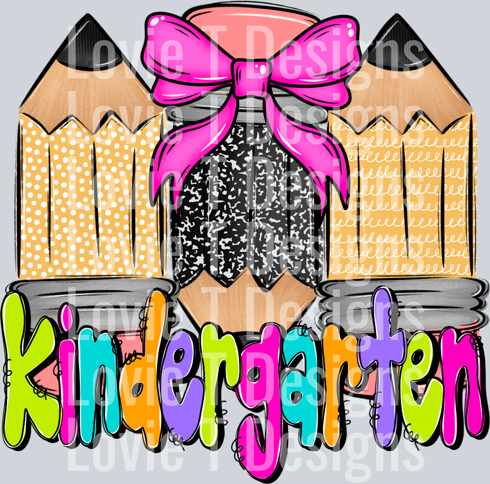 Doodle Pencil Kindergarten