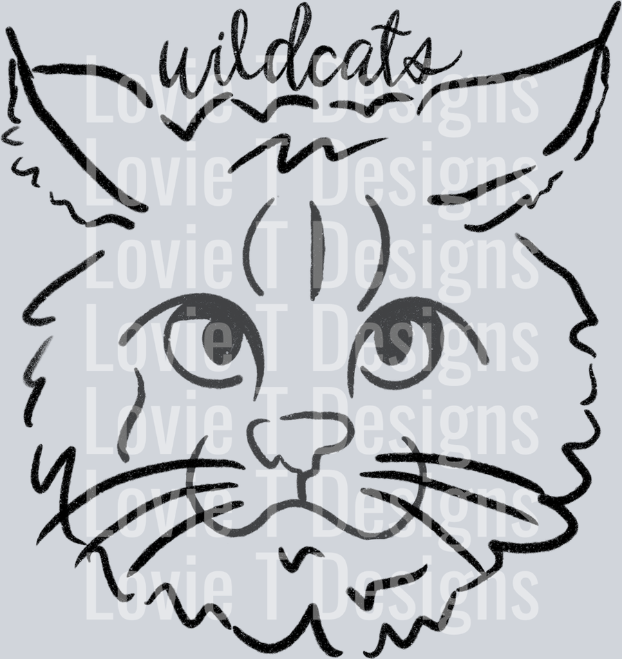 Doodle_Mascots_Wildcats