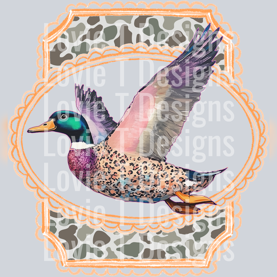 Duck Camo – DTF Transfer – product image