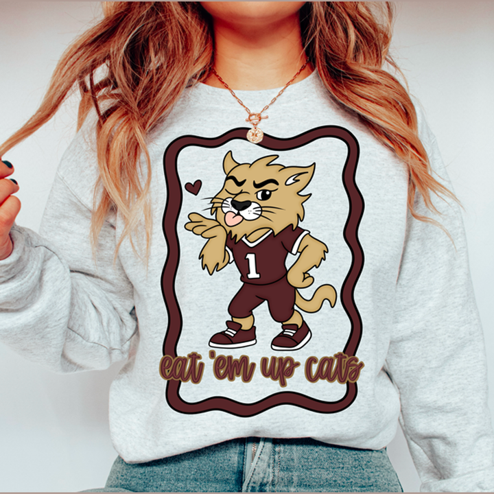 Eat Em Up Cats – DTF Transfer – product image