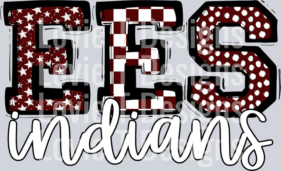 EES INDIANS MAROON SO SPORTY