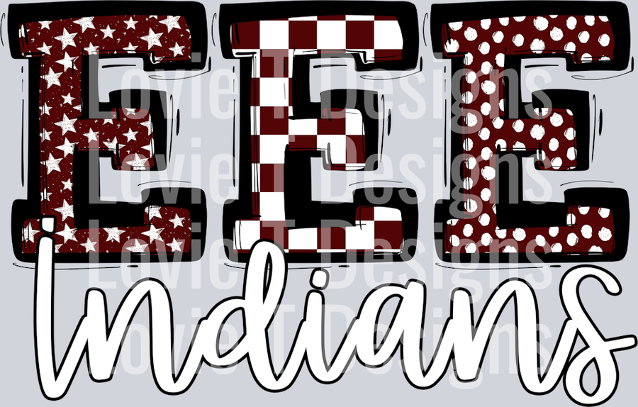 EES INDIANS SO SPORTY MAROON