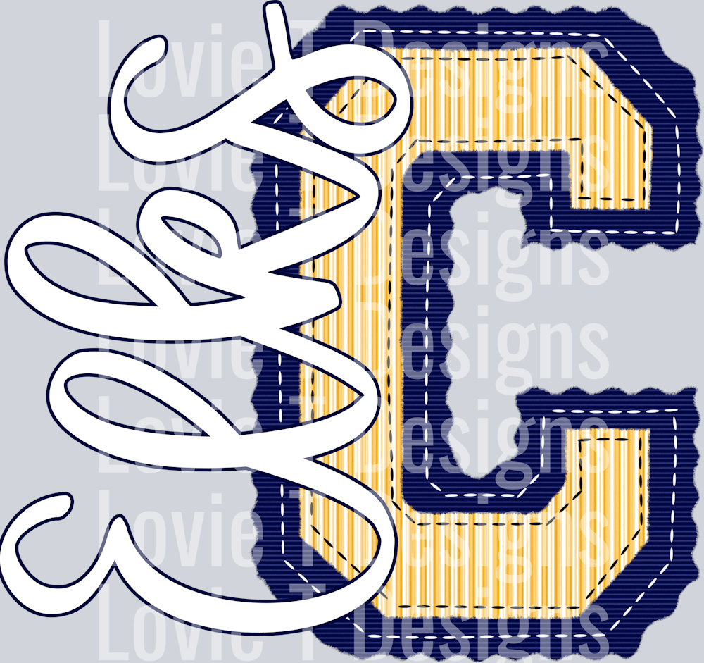 ELKS NAVY BASE YELLOW TOP C