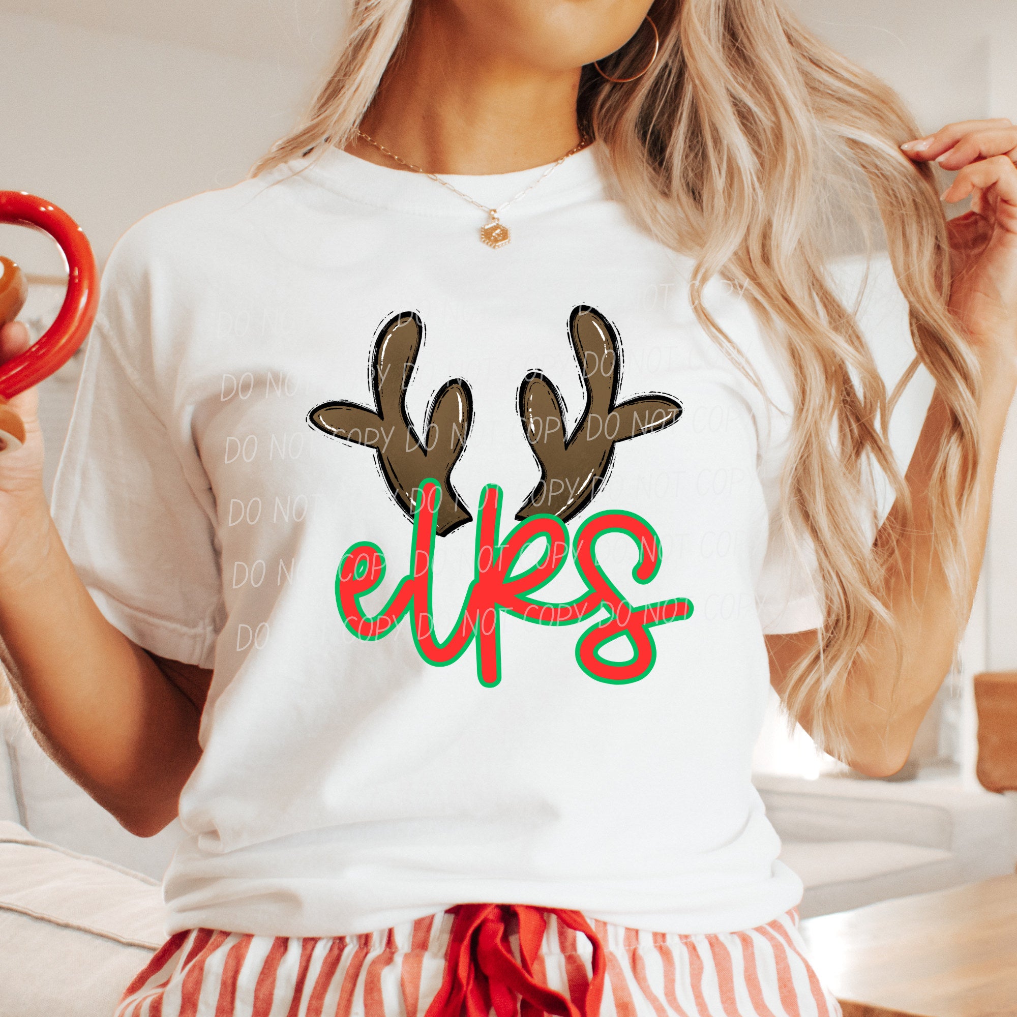Reindeer Mascots ELKS design
