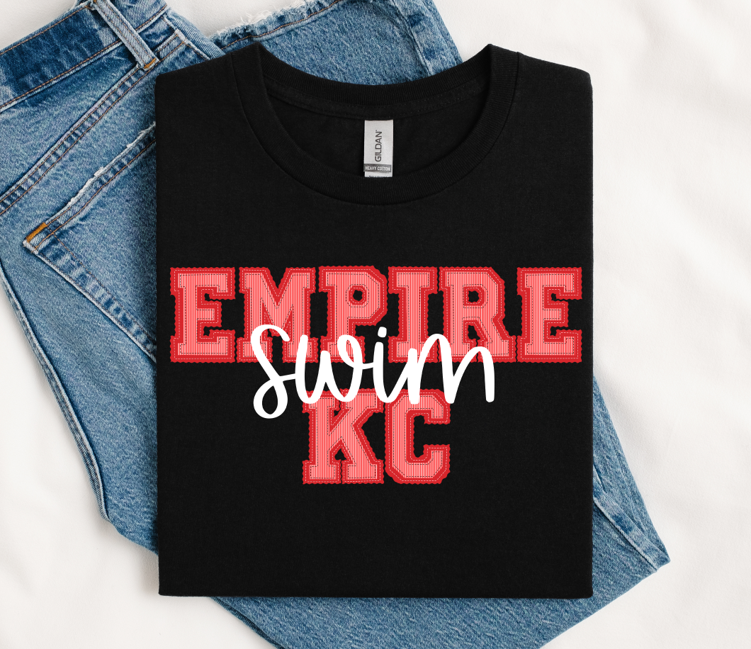 EMPIRE KC RED BASE BLACK TOP SWIM