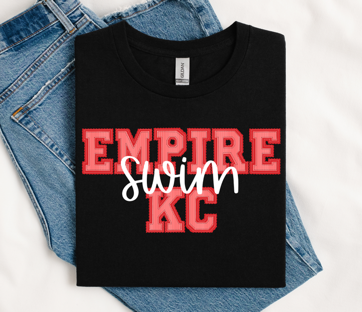 EMPIRE KC RED BASE BLACK TOP SWIM