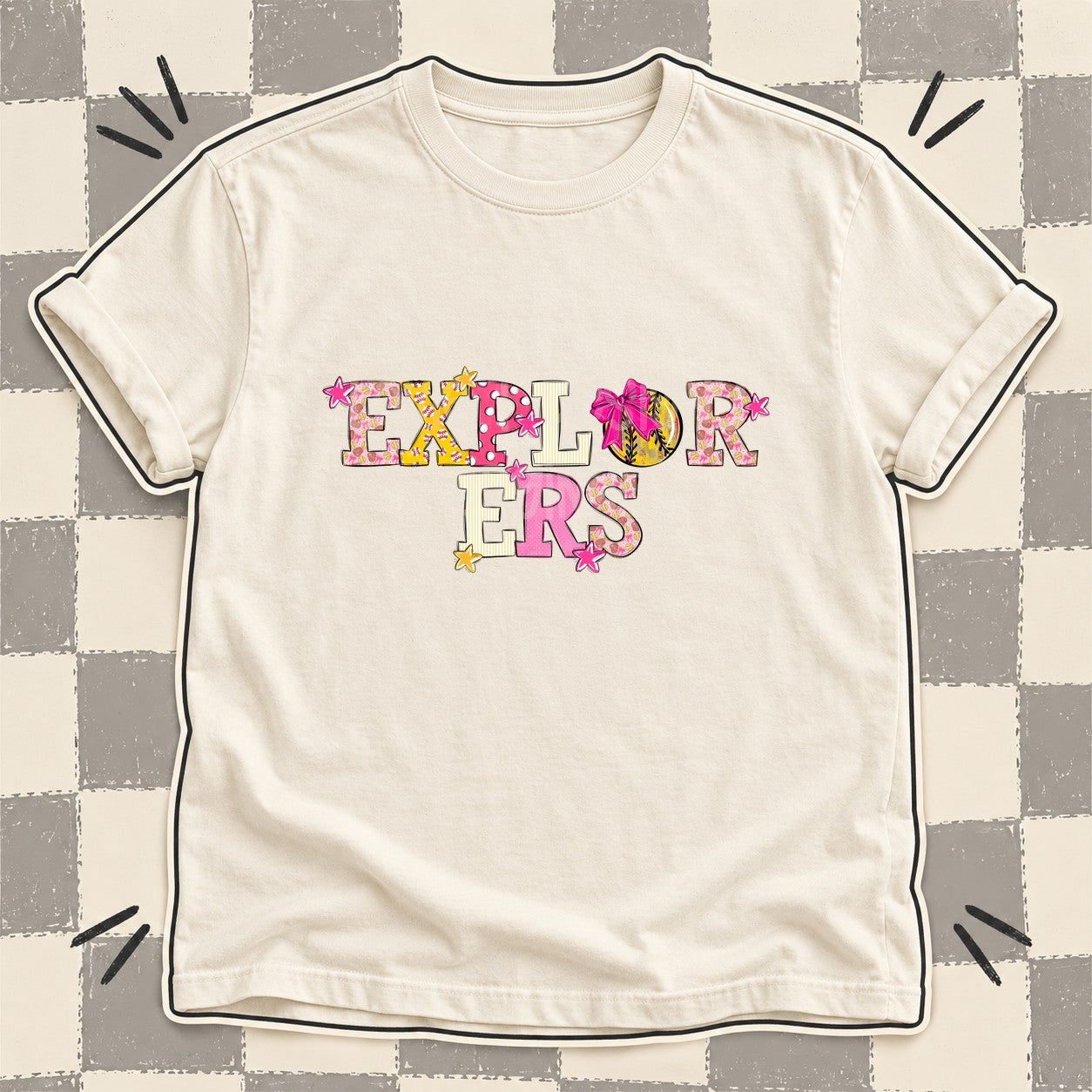 Mixed Doodle Softball Mascots – Sweet Softball Explorers design