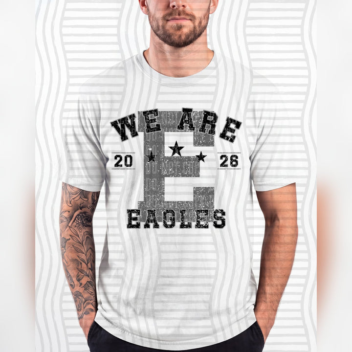 Eagles Varsity Initials Mascots DTF transfer