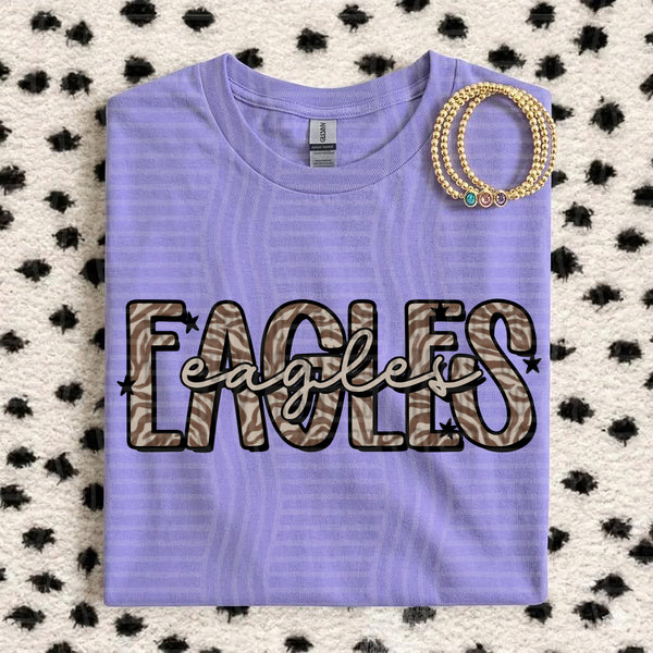 Zebra Mascots Eagles design