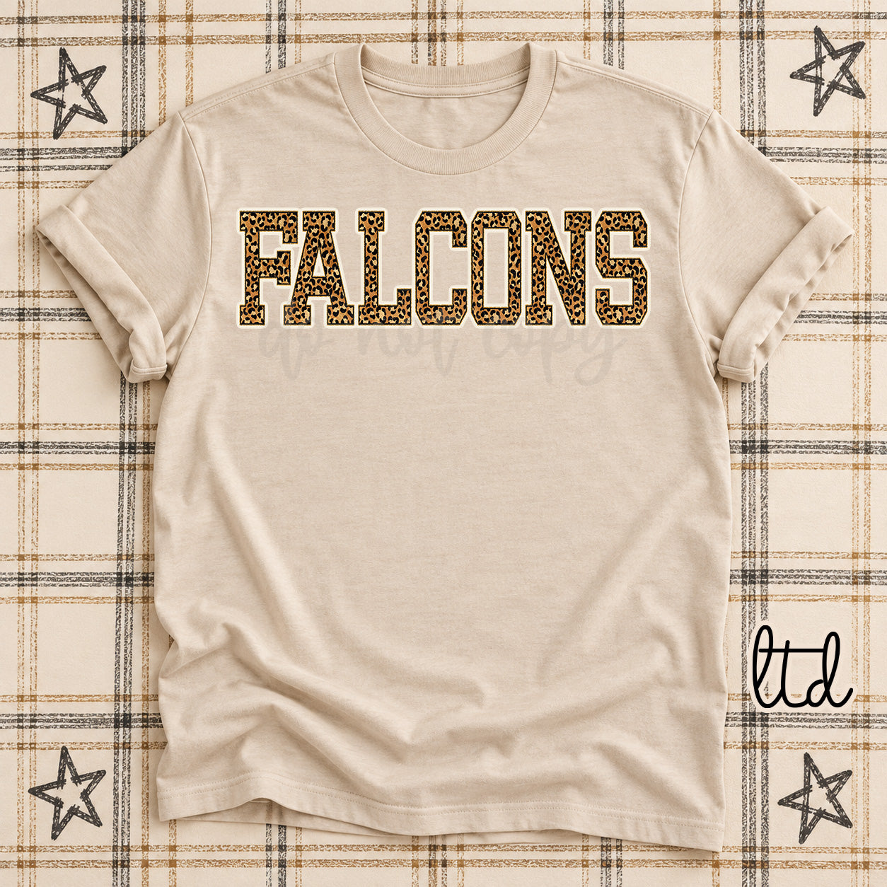 Dark Leopard Mascots Falcons design