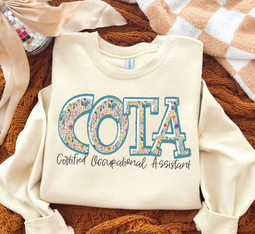 Fall Occupations Cota DTF transfer design – image 1